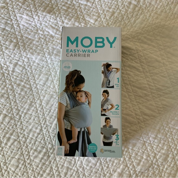 Moby Other Moby Easy Wrap Carrier For Baby Wearing For 833lbs